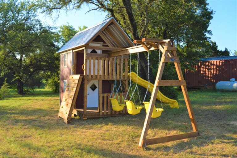 cabin playhouse tower in corsicana
