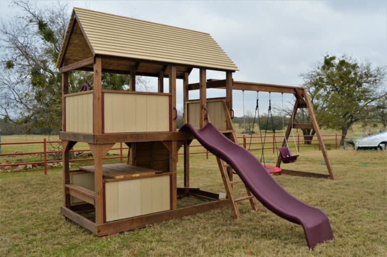 custom playhouse tower