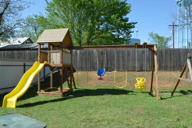 maintaining your playset