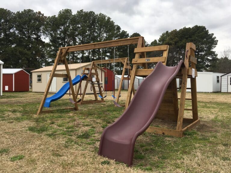 rock wall slide n swing for sale