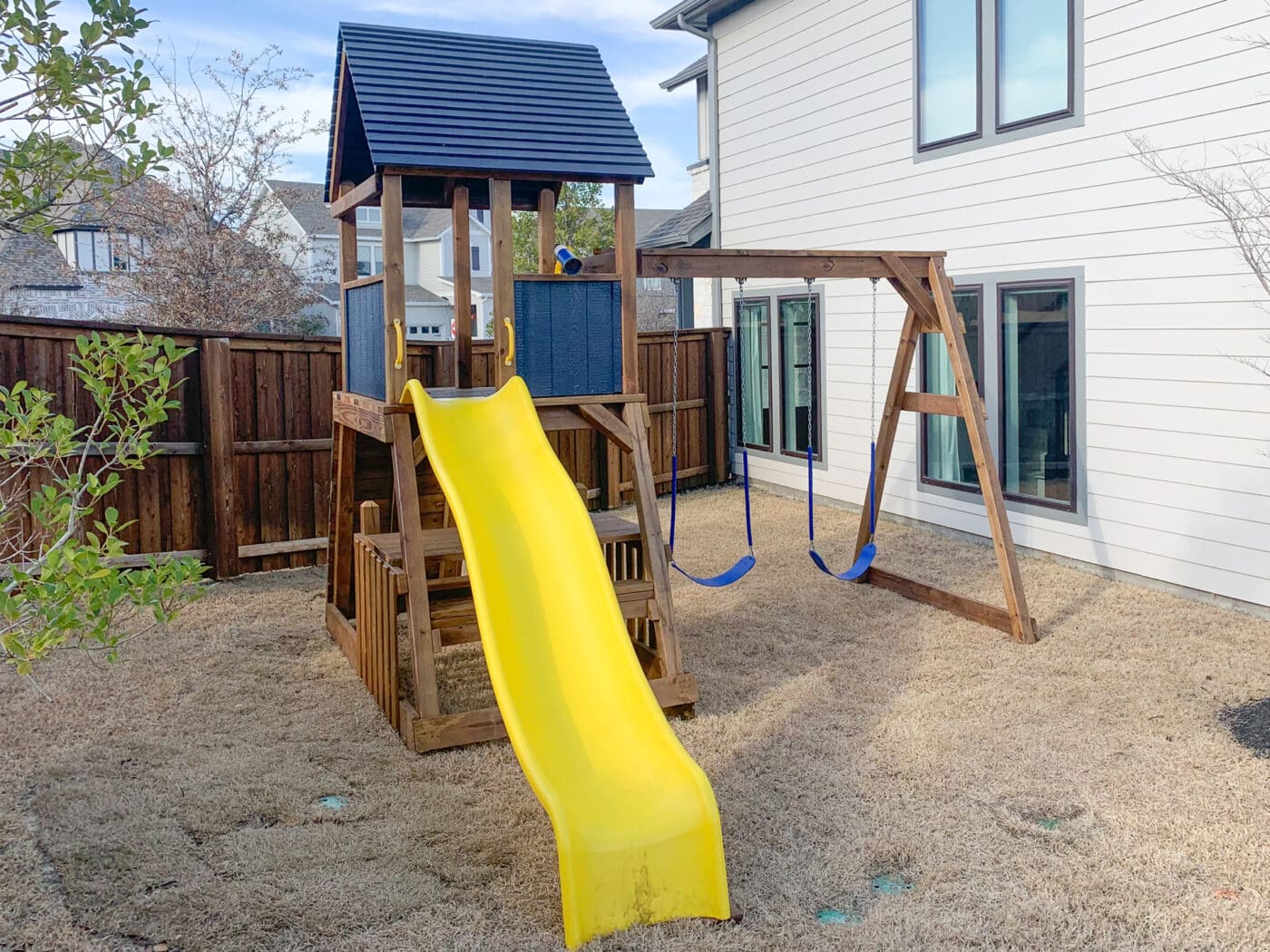 watch tower swing set