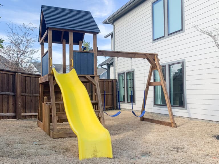 wooden swingset for sale in weatherford