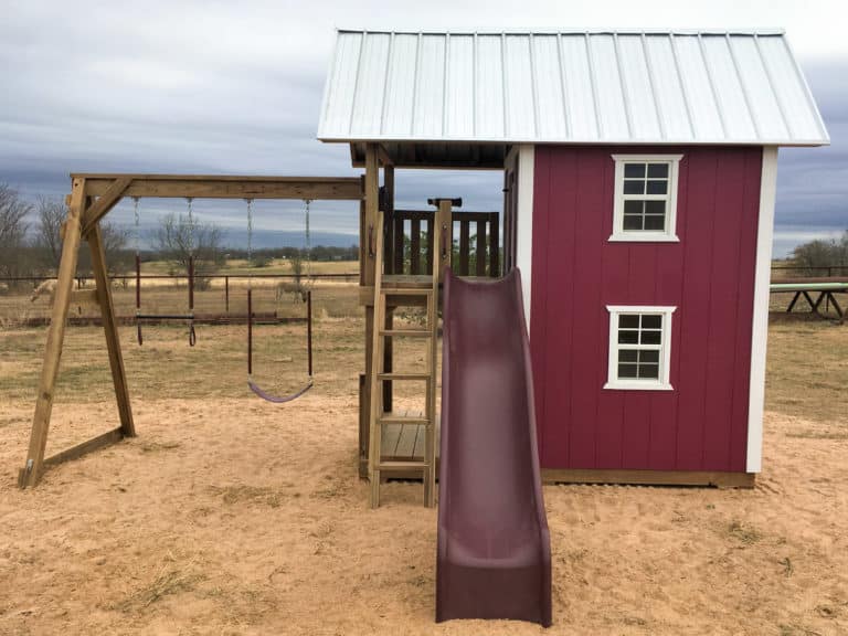playhouse swing set for sale