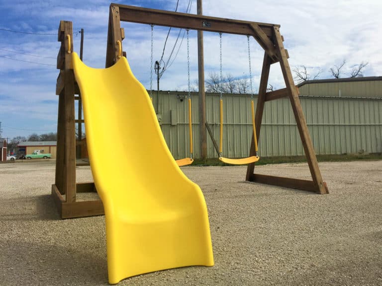 swing and slide set