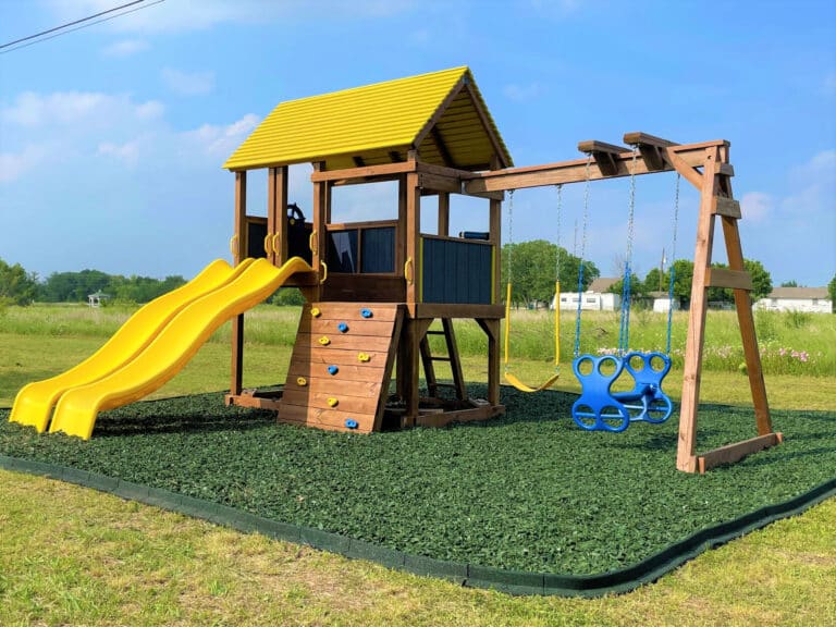 yellow toddler playset